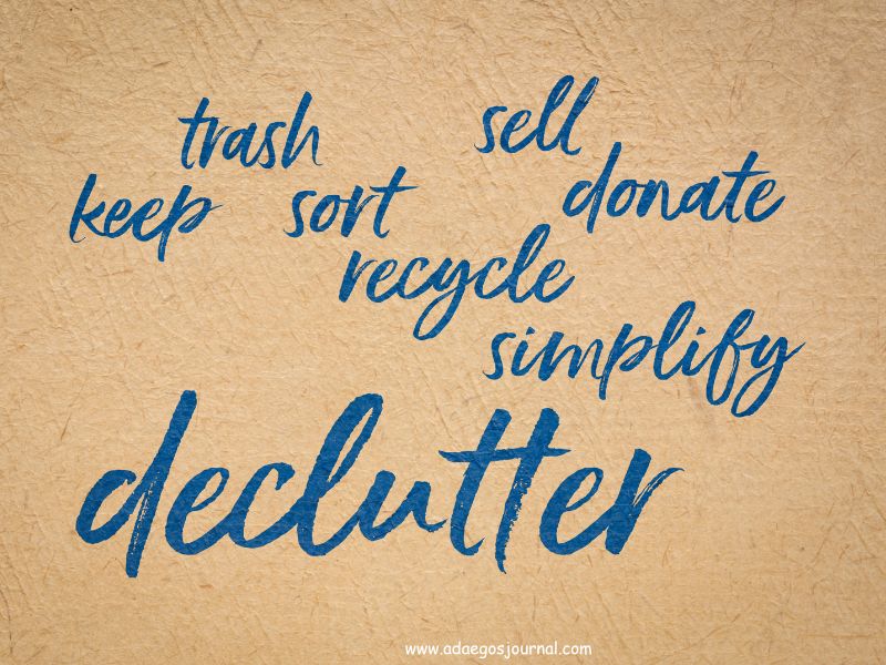 declutter