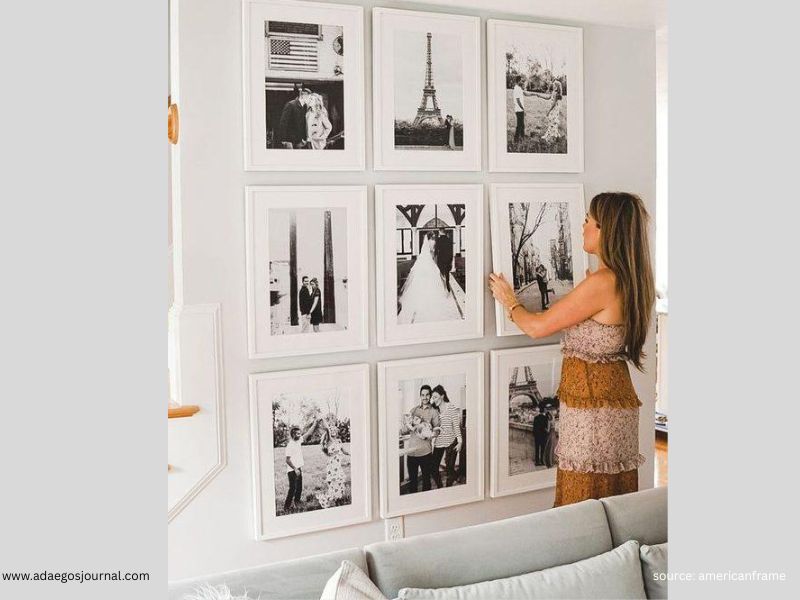 Black-and-White-Photo-Wall