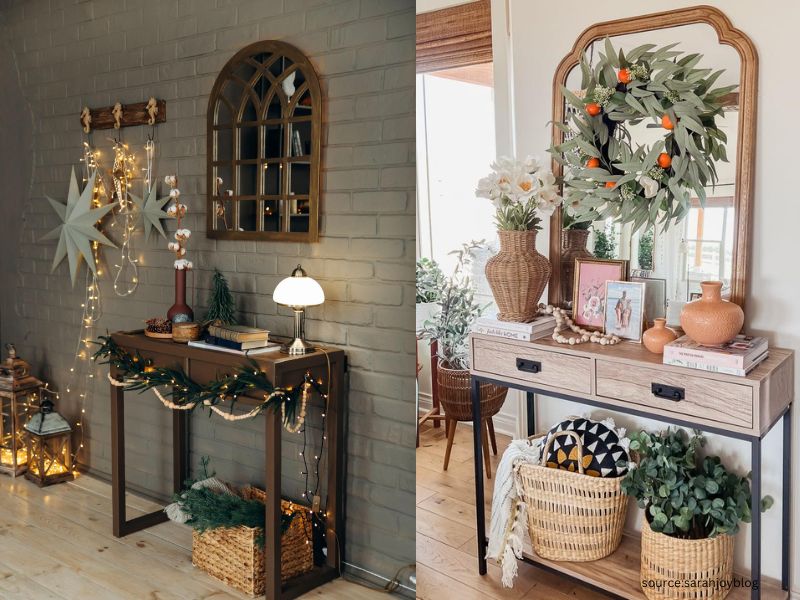 Entryway-table-seasonal-decor
