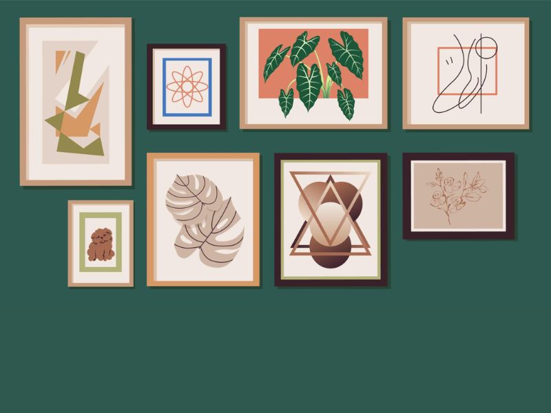 Mixed-Media-Gallery-Wall