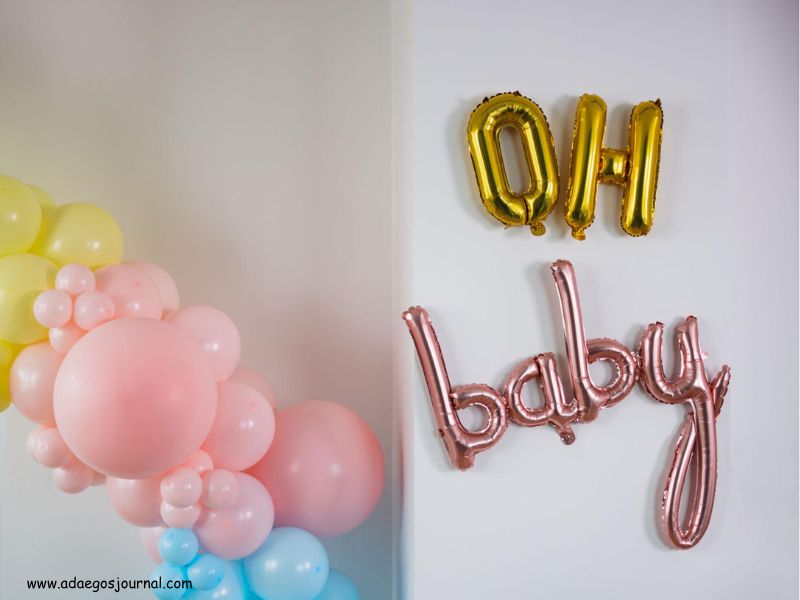 silicon balloon letters decor