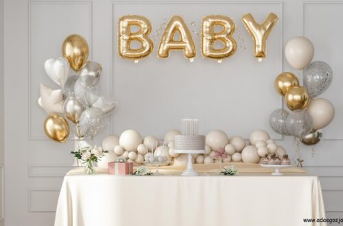 simple baby shower table decor ideas