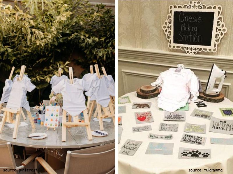 simple baby shower table decor ideas