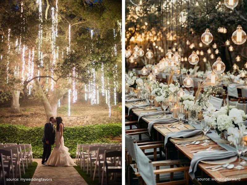 Garden-Wedding-String-Light-Ideas