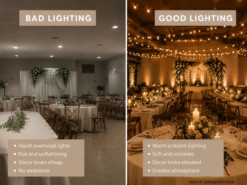 wedding lighting decor