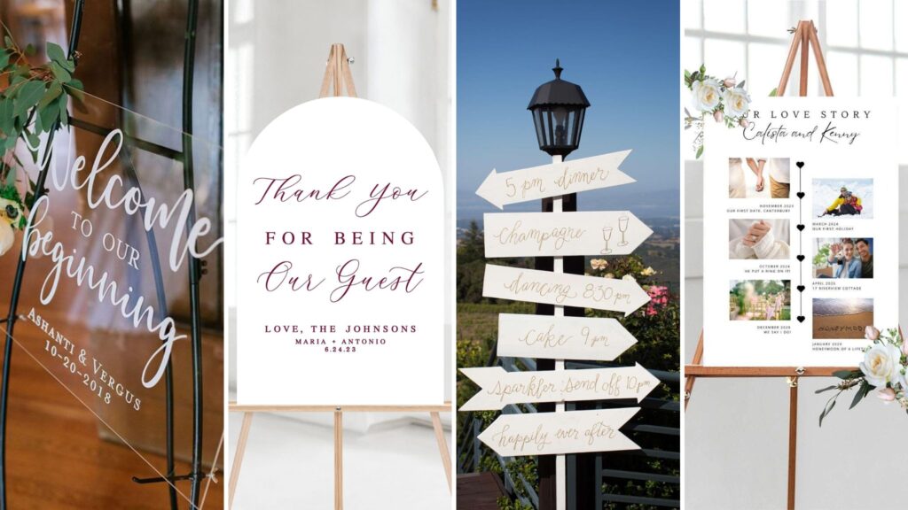 Wedding Sign Ideas