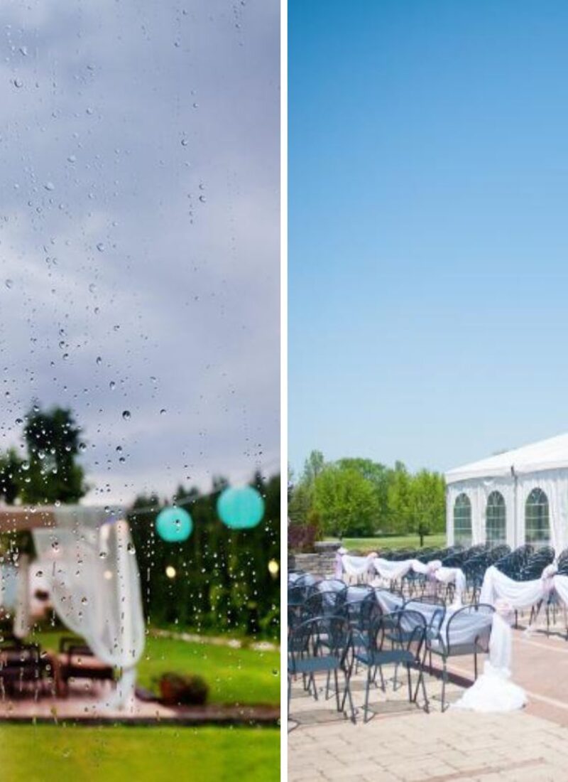 Outdoor wedding mistakes to avoid