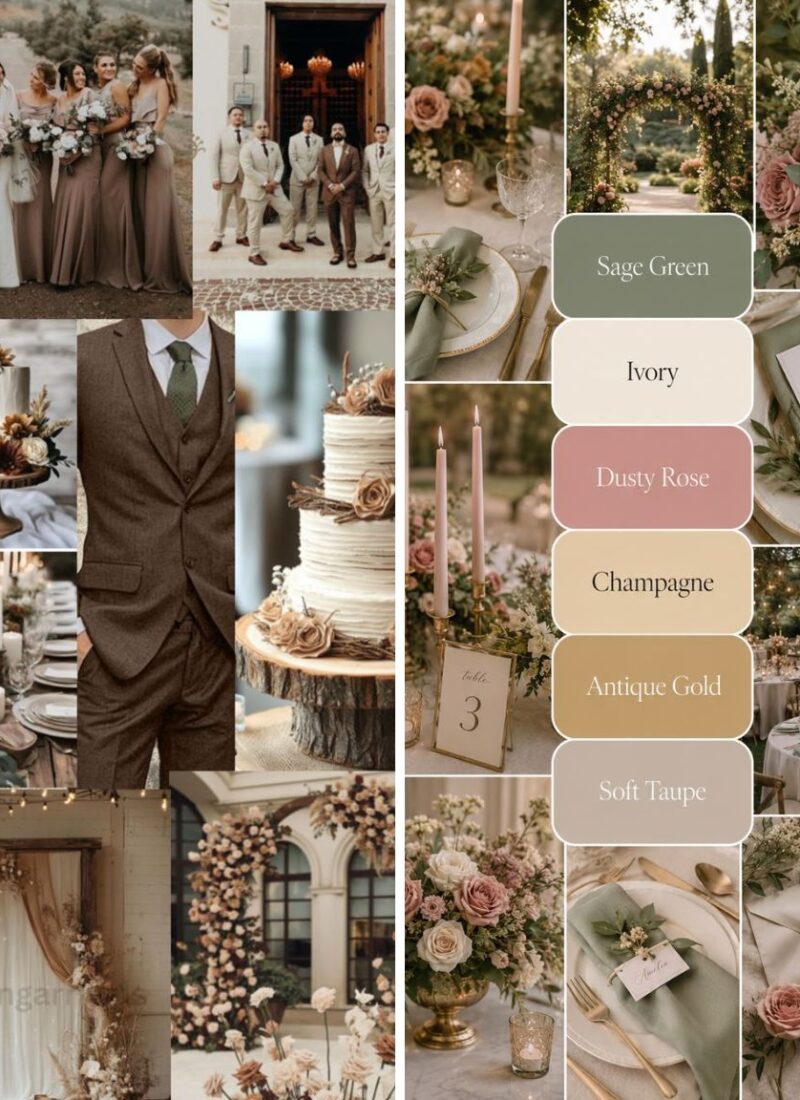 Wedding Color Combo Ideas