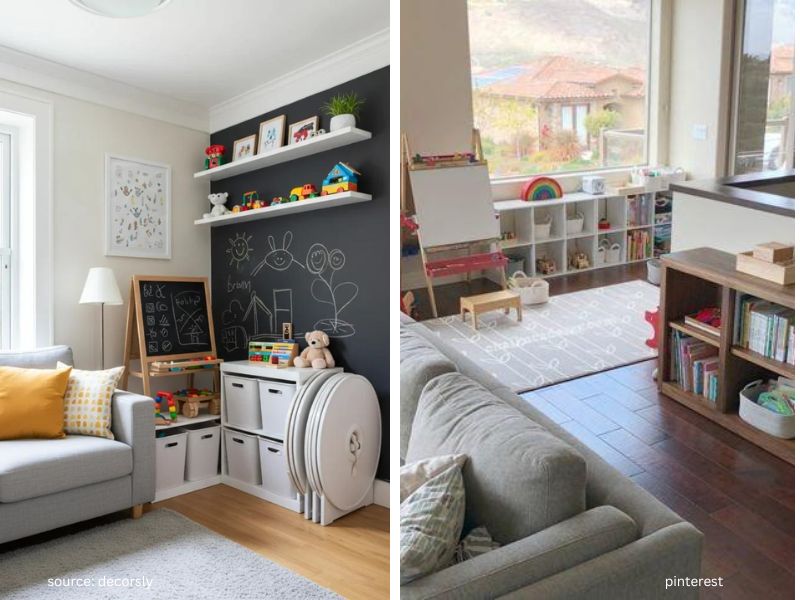 Kids playroom ideas for small spaces