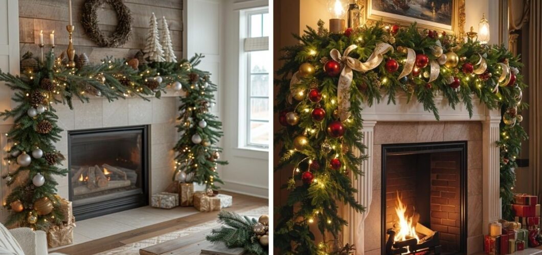 18 Christmas Mantel Decor Ideas That Look Expensive (But Aren’t)